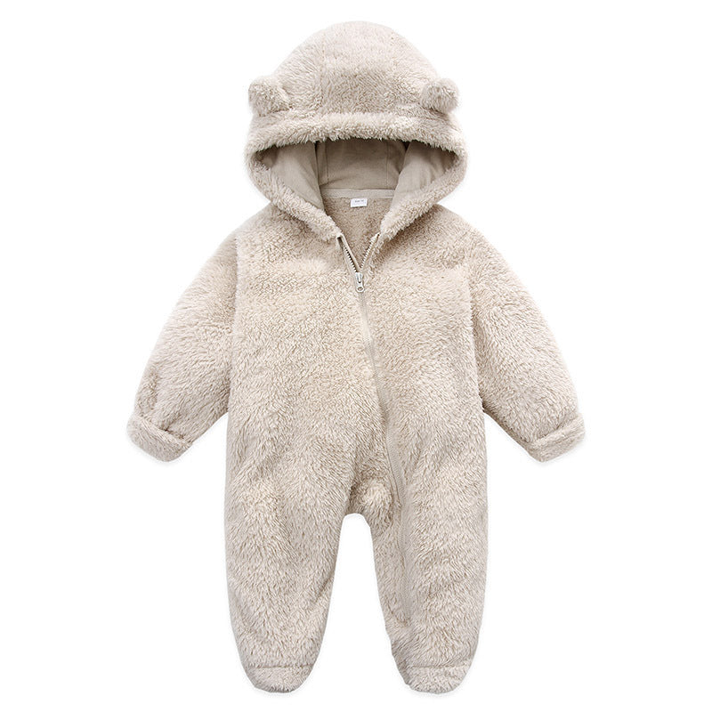 Kuscheliger Baby-Overall aus weichem Flanell