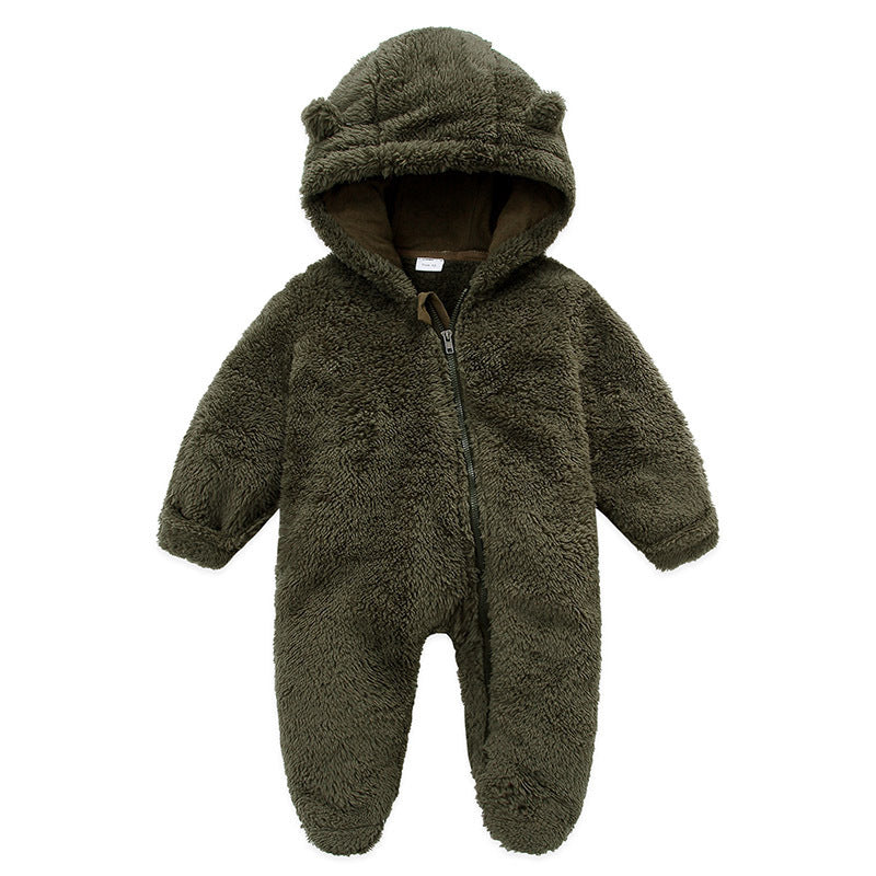 Kuscheliger Baby-Overall aus weichem Flanell