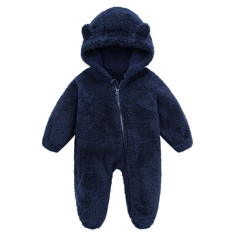 Kuscheliger Baby-Overall aus weichem Flanell