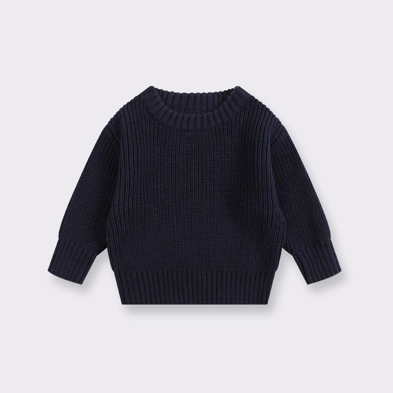 Stylischer Baby-Strickpullover